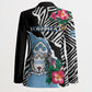 Personalized Botswana Independence Day Blazer Coat Of Arms Devils Claw