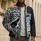 Personalized Botswana Independence Day Bomber Puffer Jacket Coat Of Arms Devils Claw