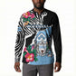 Personalized Botswana Independence Day Button Sweatshirt Coat Of Arms Devils Claw