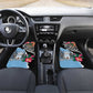 Botswana Independence Day Car Mats Kalahari Devils Claw Zebra With Arican Pattern - African Pride