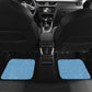 Botswana Independence Day Car Mats Kalahari Devils Claw Zebra With Arican Pattern - African Pride
