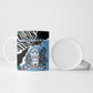 Personalized Botswana Independence Day Ceramic Mug Coat Of Arms Devils Claw