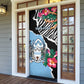Personalized Botswana Independence Day Door Cover Coat Of Arms Devils Claw