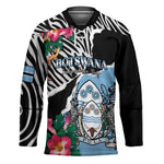 Personalized Botswana Independence Day Hockey Jersey Coat Of Arms Devils Claw