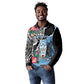 Personalized Botswana Independence Day Long Sleeve Polo Shirt Kalahari Devils Claw Zebra With Arican Pattern - African Pride