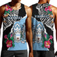 Personalized Botswana Independence Day Men Tank Top Kalahari Devils Claw Zebra With Arican Pattern - African Pride