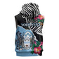 Personalized Botswana Independence Day Sleeveless Hoodie Kalahari Devils Claw Zebra With Arican Pattern - African Pride