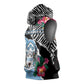 Personalized Botswana Independence Day Sleeveless Hoodie Kalahari Devils Claw Zebra With Arican Pattern - African Pride