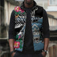 Personalized Botswana Independence Day Sleeveless Puffer Jacket Coat Of Arms Devils Claw