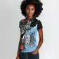Personalized Botswana Independence Day Women Polo Shirt Kalahari Devils Claw Zebra With Arican Pattern - African Pride