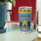 Afro Gabon Christmas Tumbler Cup Coat Of Arm Mix African Pattern