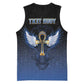 Personalised Egyptian Ankh Basketball Jersey Egypt Hieroglyphs Pattern - African Pride