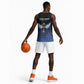 Personalised Egyptian Ankh Basketball Jersey Egypt Hieroglyphs Pattern - African Pride