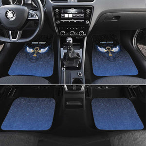 Personalised Egyptian Ankh Car Mats Egypt Hieroglyphs Pattern