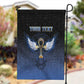 Personalised Egyptian Ankh Garden Flag Egypt Hieroglyphs Pattern