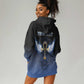 Personalised Egyptian Ankh Hoodie Dress Egypt Hieroglyphs Pattern