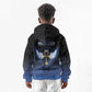 Personalised Egyptian Ankh Kid Hoodie Egypt Hieroglyphs Pattern
