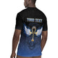 Personalised Egyptian Ankh Rugby Jersey Egypt Hieroglyphs Pattern