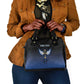 Personalised Egyptian Ankh Shoulder Handbag Egypt Hieroglyphs Pattern