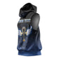 Personalised Egyptian Ankh Sleeveless Hoodie Egypt Hieroglyphs Pattern - African Pride
