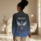 Personalised Egyptian Ankh Women Casual Shirt Egypt Hieroglyphs Pattern