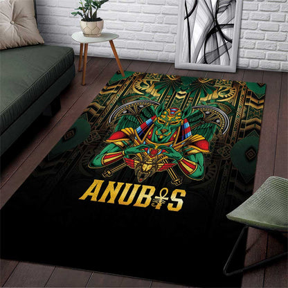 Ancient Egypt Area Rug Anubis Egyptian