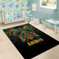 Ancient Egypt Area Rug Anubis Egyptian