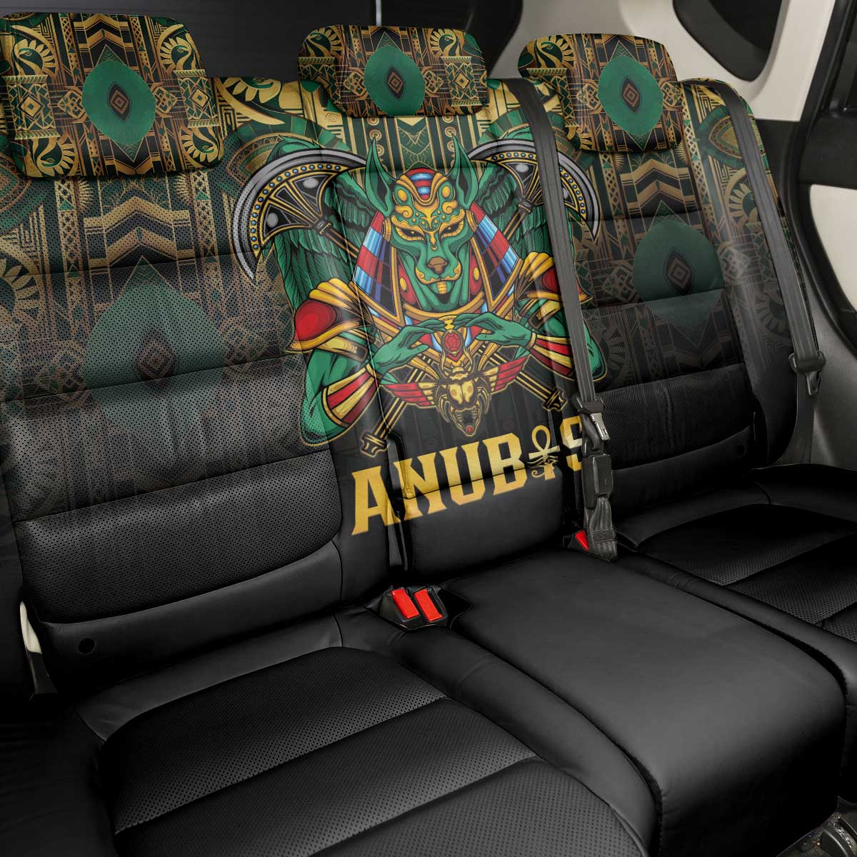 Ancient Egypt Back Car Seat Cover Anubis Egyptian