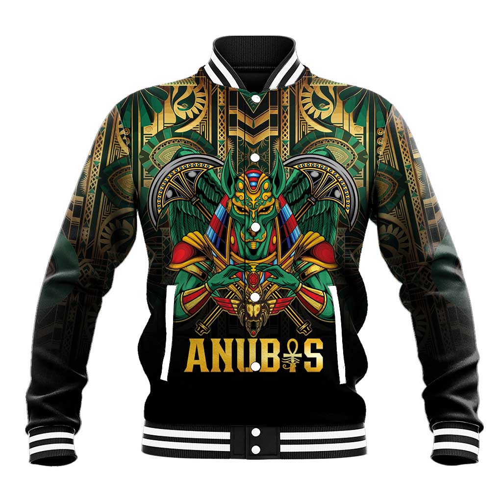 Ancient Egypt Baseball Jacket Anubis Egyptian