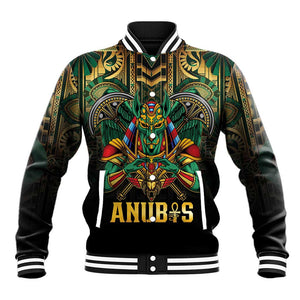 Ancient Egypt Baseball Jacket Anubis Egyptian