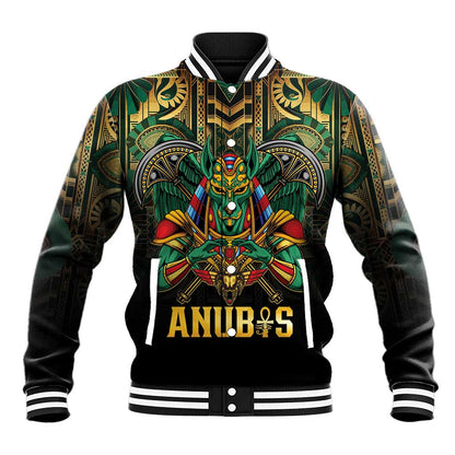 Ancient Egypt Baseball Jacket Anubis Egyptian