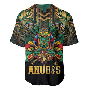 Ancient Egypt Baseball Jersey Anubis Egyptian
