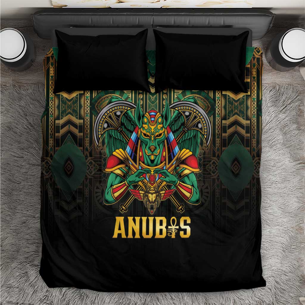 Ancient Egypt Bedding Set Anubis Egyptian