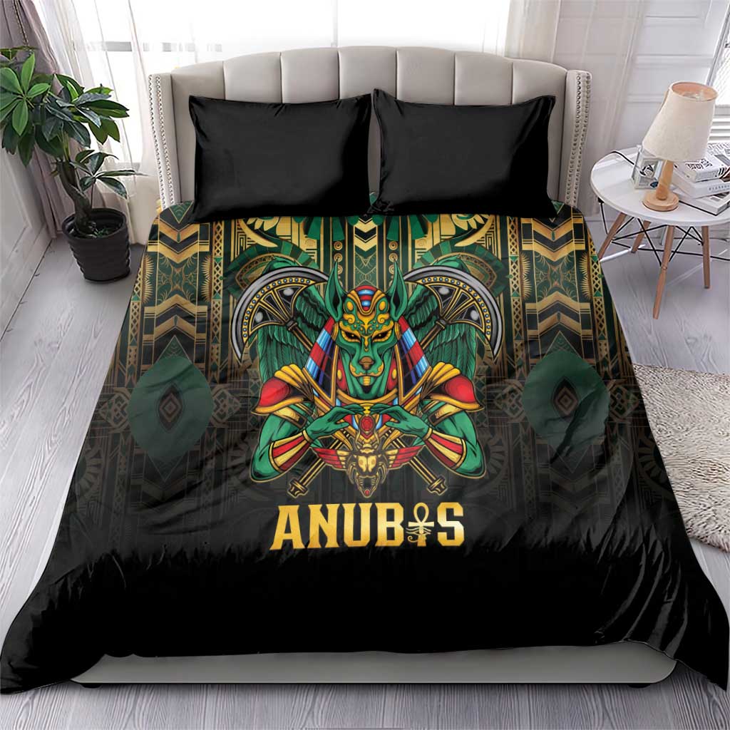 Ancient Egypt Bedding Set Anubis Egyptian