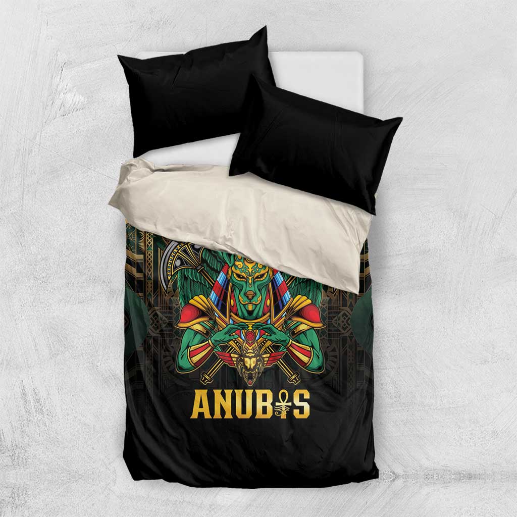Ancient Egypt Bedding Set Anubis Egyptian