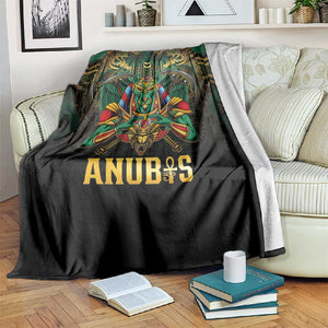 Ancient Egypt Blanket Anubis Egyptian