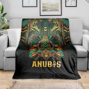 Ancient Egypt Blanket Anubis Egyptian