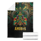 Ancient Egypt Blanket Anubis Egyptian
