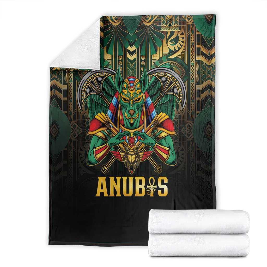 Ancient Egypt Blanket Anubis Egyptian
