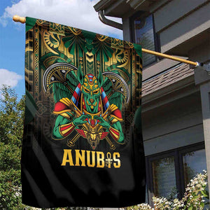 Ancient Egypt Garden Flag Anubis Egyptian