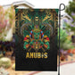 Ancient Egypt Garden Flag Anubis Egyptian