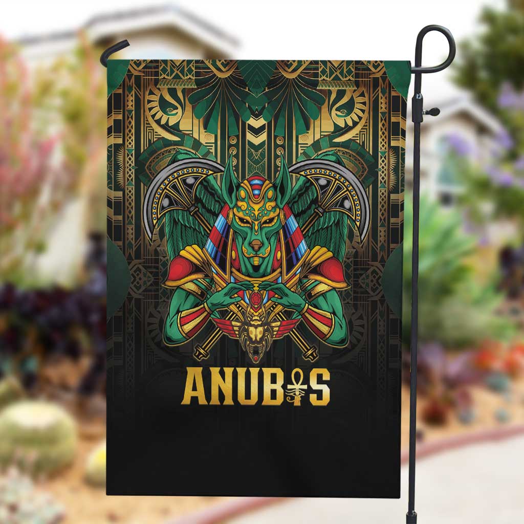 Ancient Egypt Garden Flag Anubis Egyptian