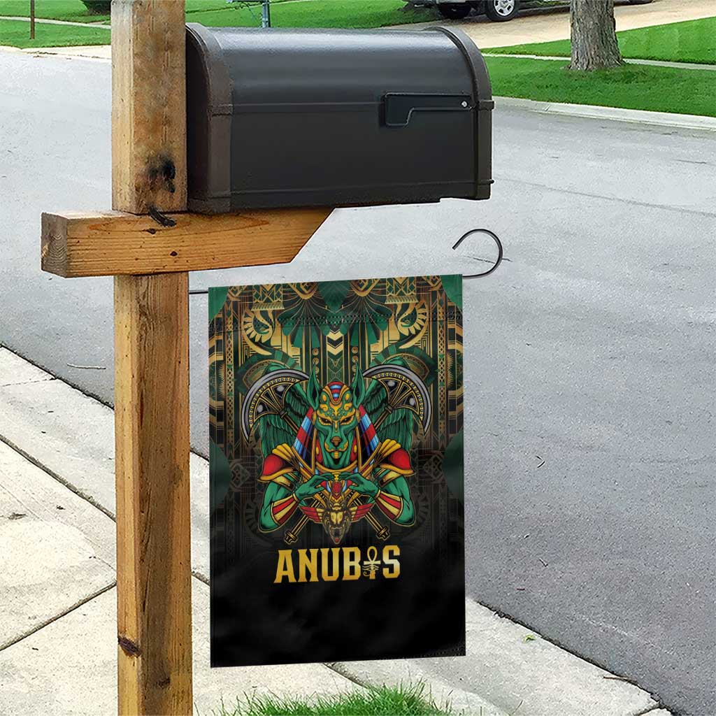 Ancient Egypt Garden Flag Anubis Egyptian