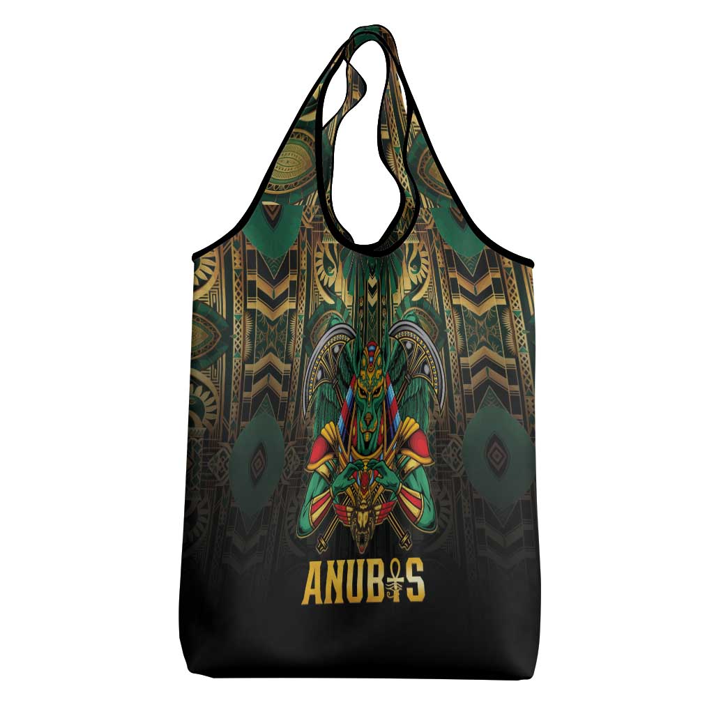 Ancient Egypt Grocery Bag Anubis Egyptian