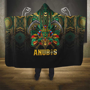 Ancient Egypt Hooded Blanket Anubis Egyptian