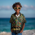 Ancient Egypt Kid Hawaiian Shirt Anubis Egyptian