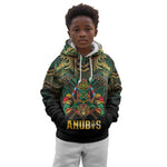 Ancient Egypt Kid Hoodie Anubis Egyptian