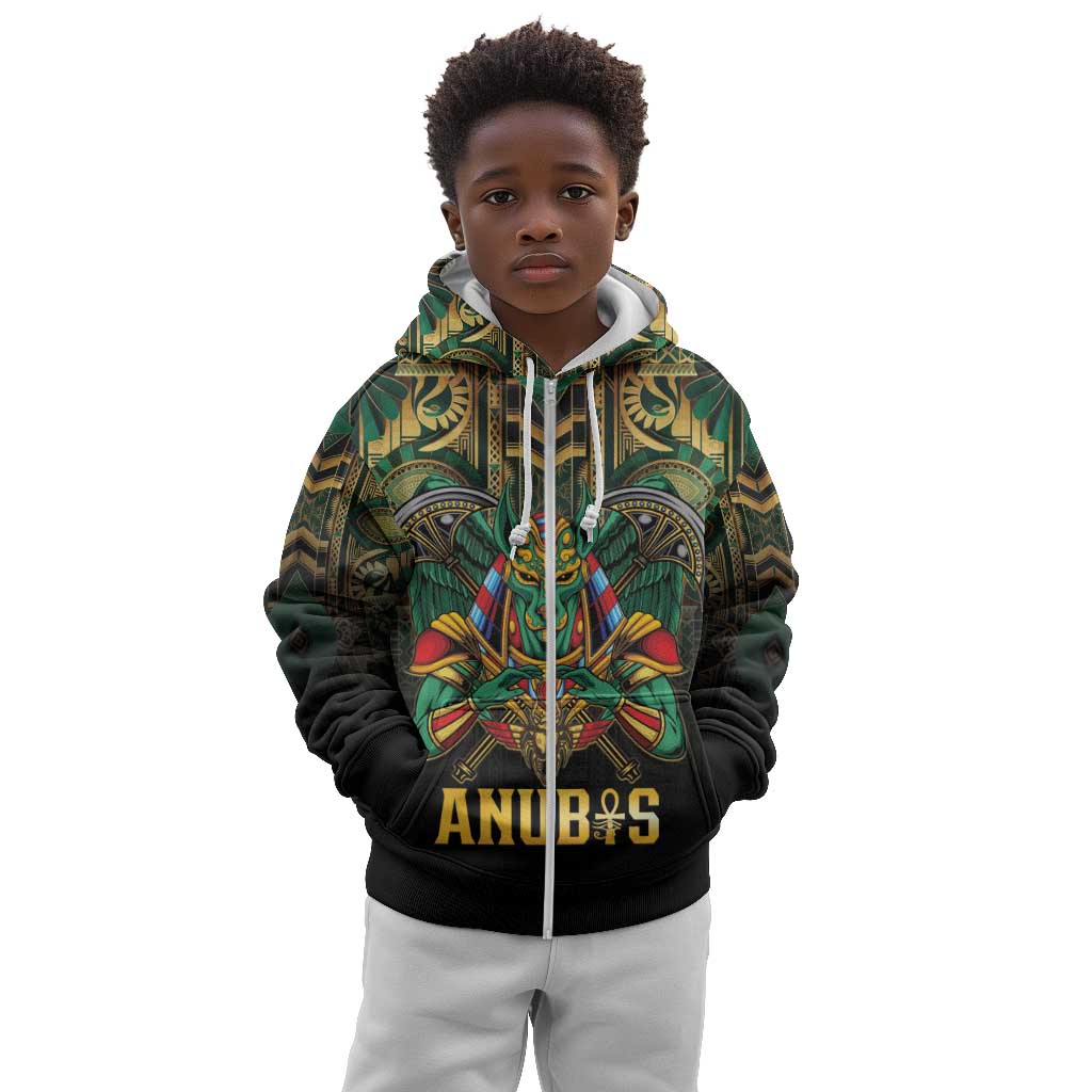 Ancient Egypt Kid Hoodie Anubis Egyptian