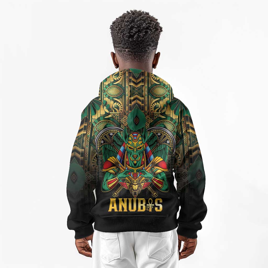 Ancient Egypt Kid Hoodie Anubis Egyptian
