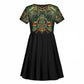 Ancient Egypt Kid Short Sleeve Dress Anubis Egyptian